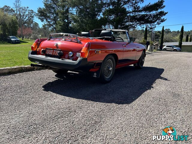 1977 MG B Limited Edition Convertible Manual