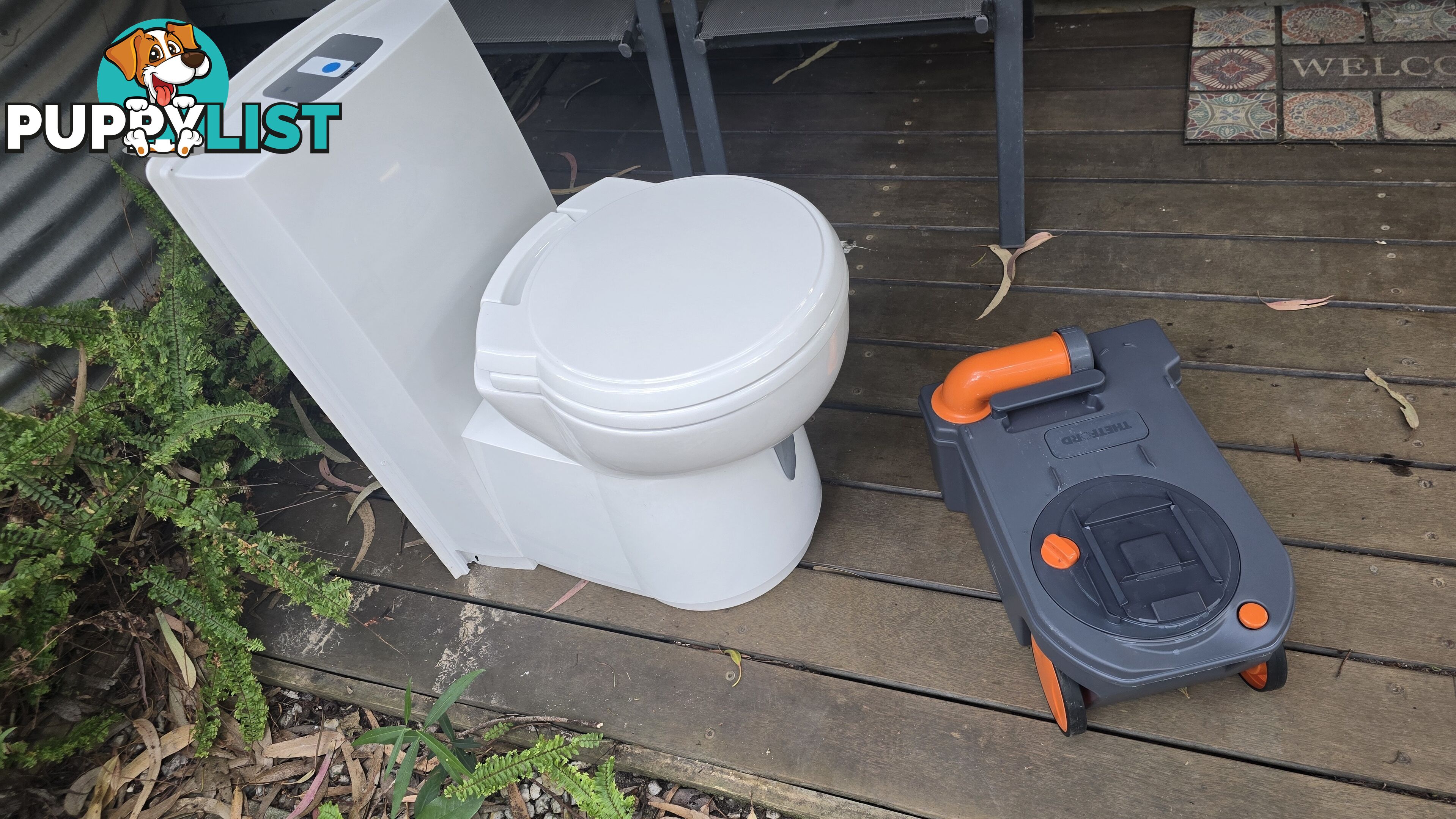 Thetford ceramic bowl chemical toilet