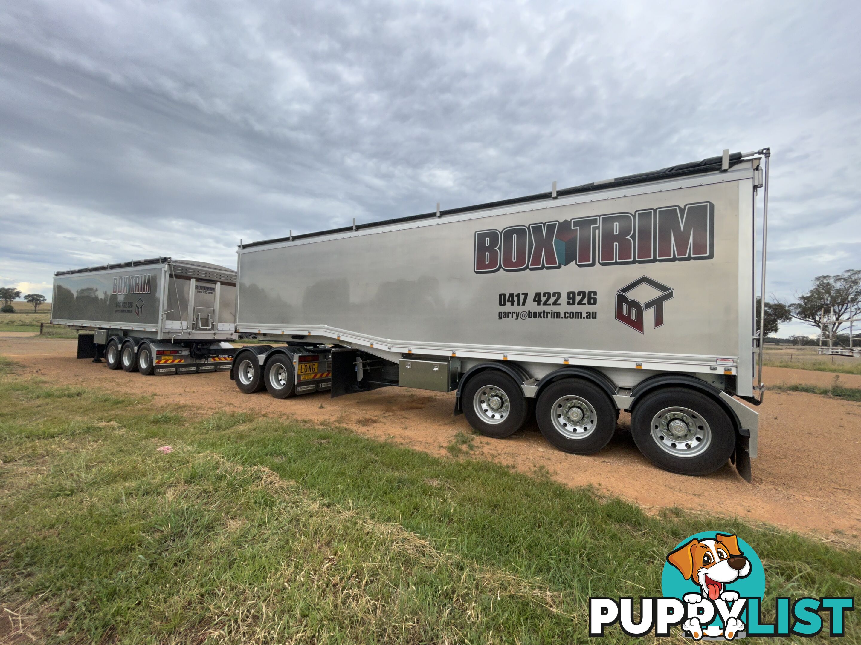 2023 Lusty Road Train End Tippers - Price GST Inclusive
