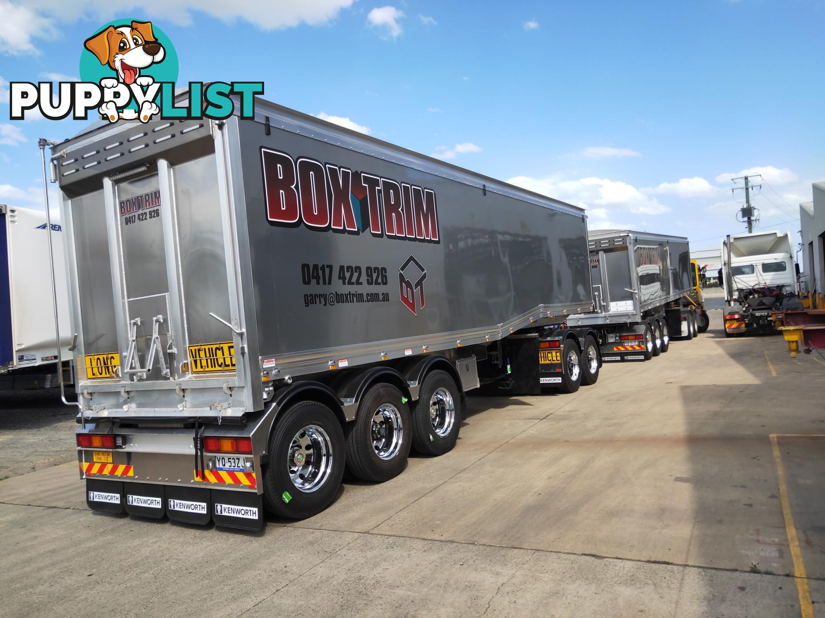 2023 Lusty Road Train End Tippers - Price GST Inclusive
