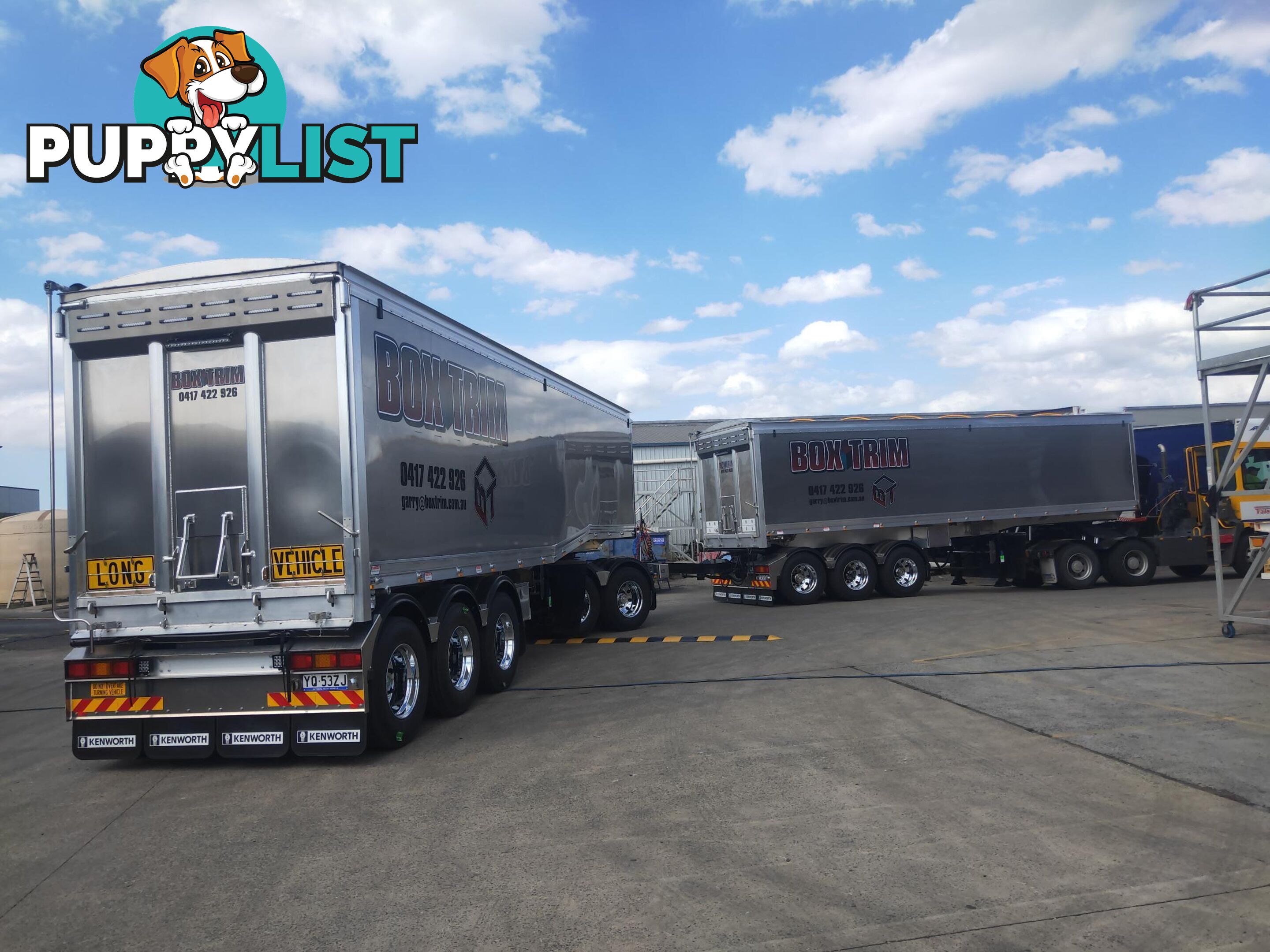 2023 Lusty Road Train End Tippers - Price GST Inclusive