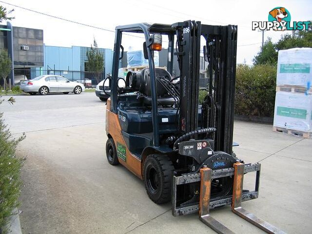 ** RENT NOW **  Forklift LPG TOYOTA 1.8t with Container mast and 360 Rotator