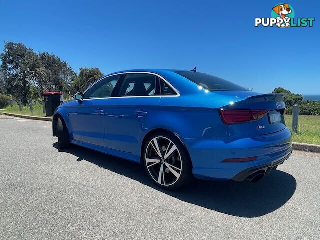 2017 Audi RS3 8V MY18 QUATTRO Sedan Automatic