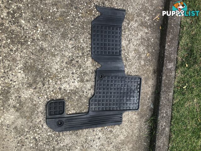 landrover discovery 3 rear rubber floor matts