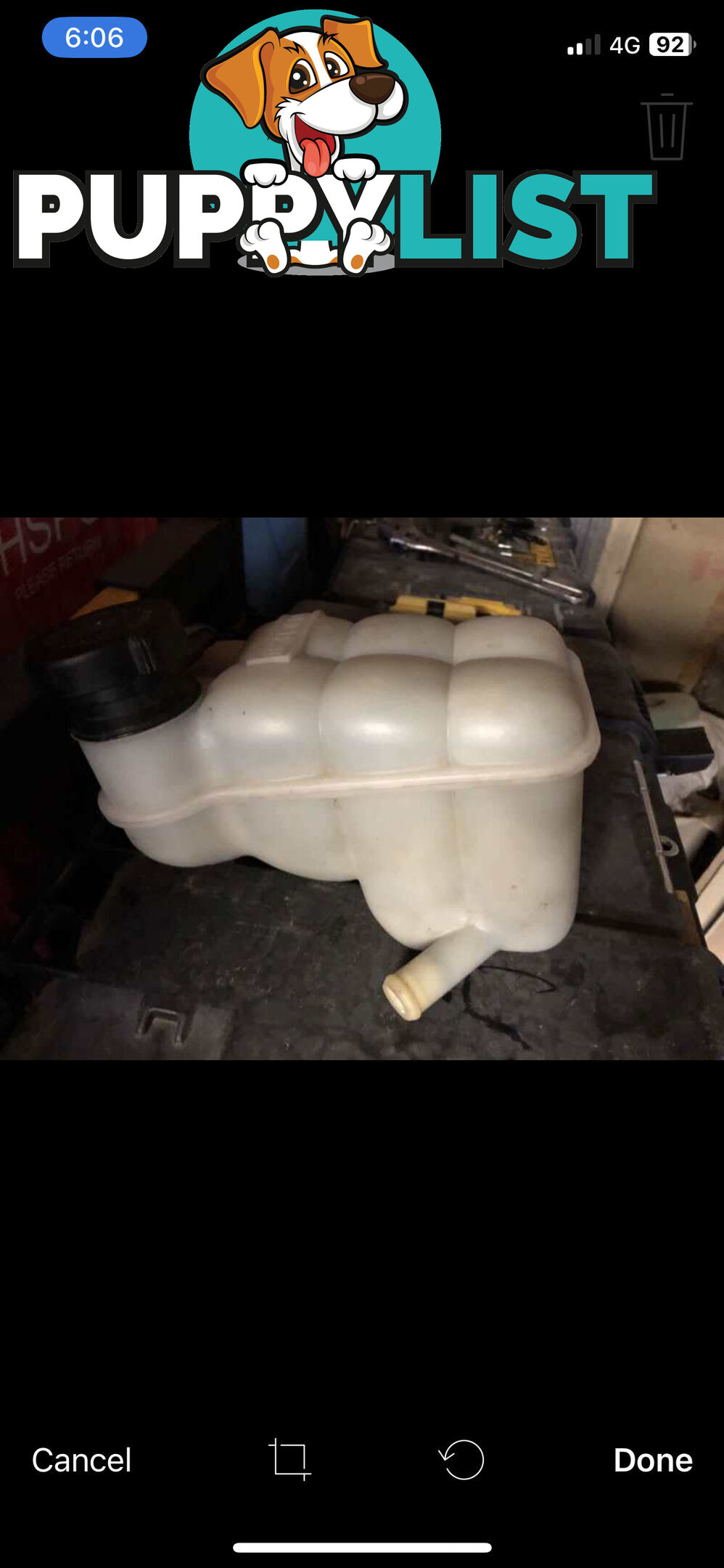 landrover discovery 2 radiator coolant expansion tank