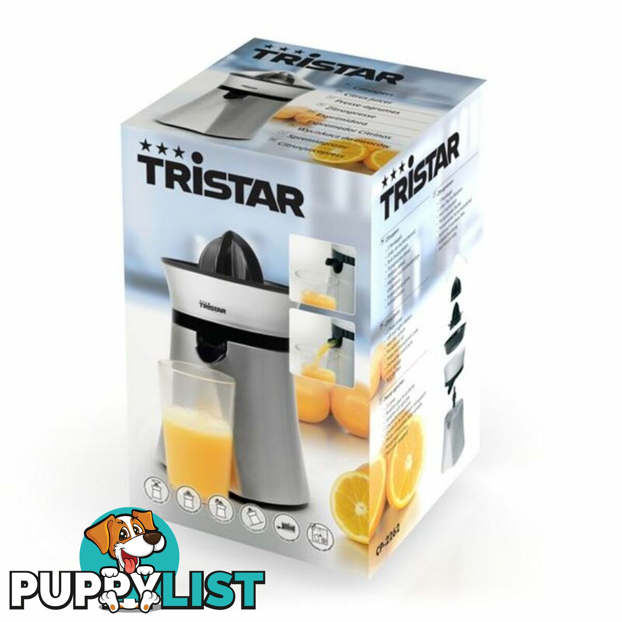 Effortless Citrus Juicing with Tristar CP-2262 Electric Juicer – 20W Power