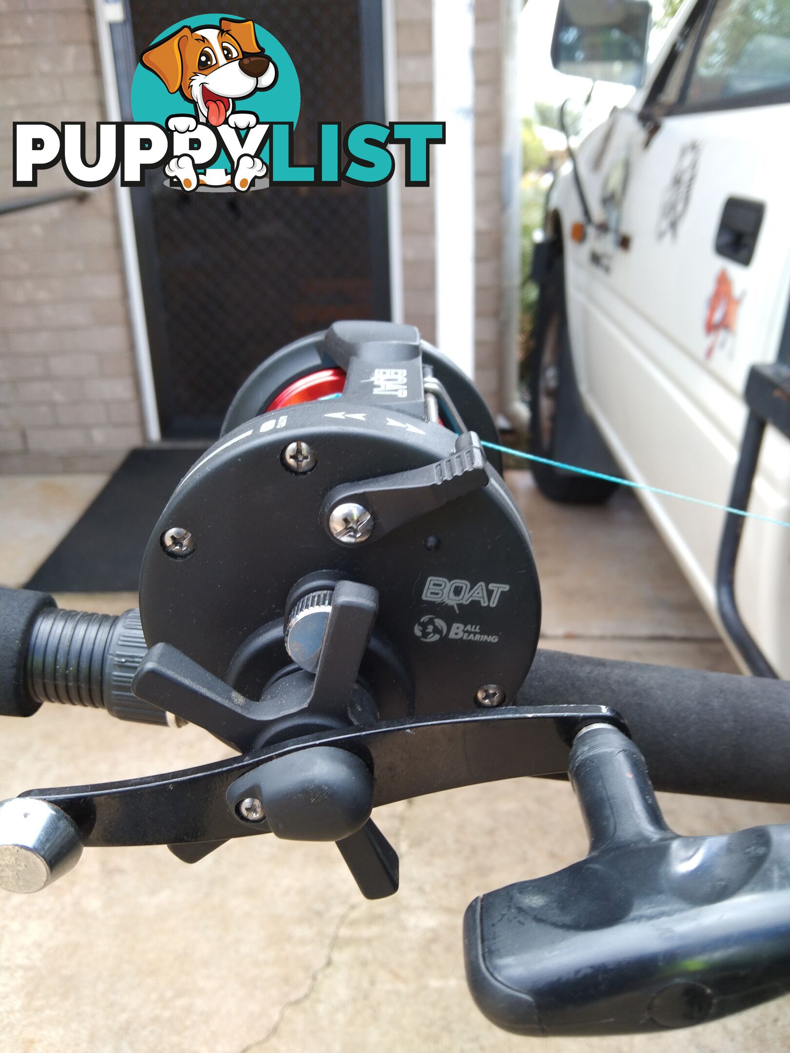 Boat fishing rods