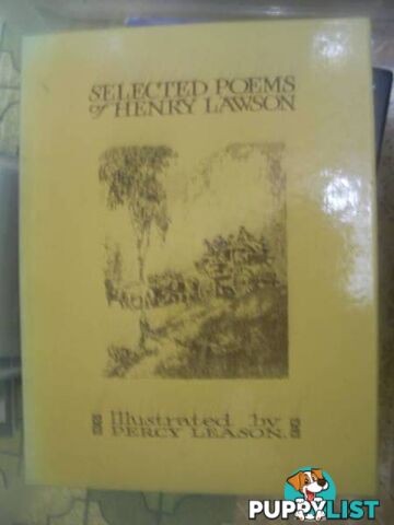 Selected Poems of Henry Lawson Illustrated Percy Leason Boxed