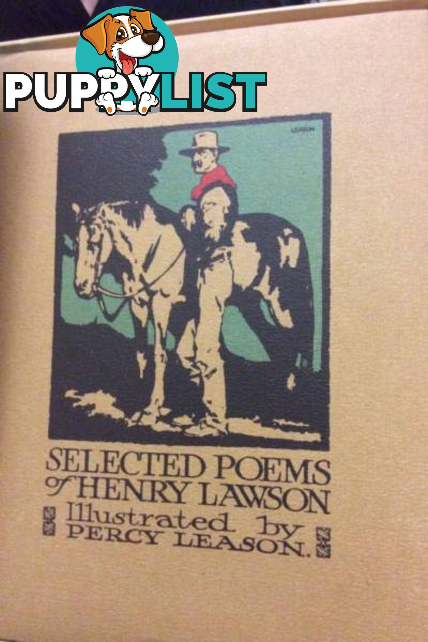 Selected Poems of Henry Lawson Illustrated Percy Leason Boxed