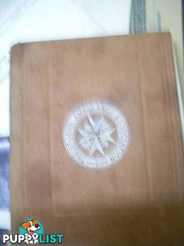 St JOHNS AMBULANCE 1908 CATECHISM OF NURSING 1936 CERTIFICATE