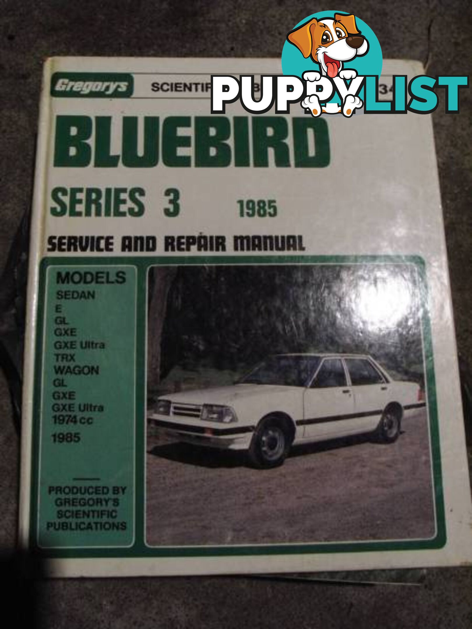 DATSUN NISSAN BLUEBIRD SERIES 3 - 1985 Repair Manual