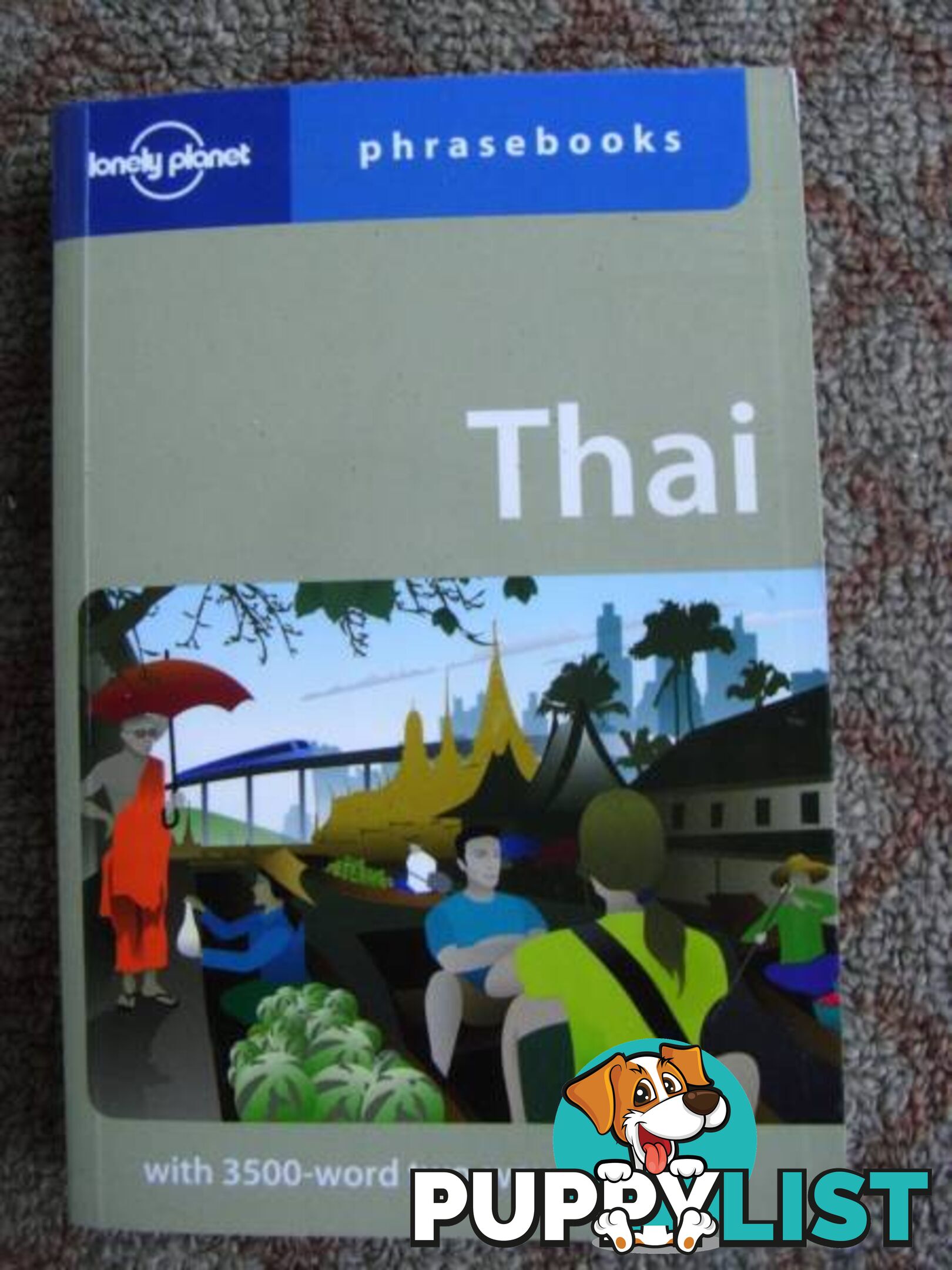 LONELY PLANET TRAVEL GUIDE THAI PHRASE BOOK