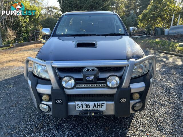 2010 Toyota Hilux KUN26RMY10 SR 5 Turbo diesel Ute Manual