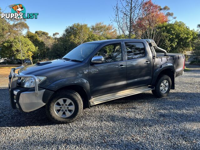 2010 Toyota Hilux KUN26RMY10 SR 5 Turbo diesel Ute Manual