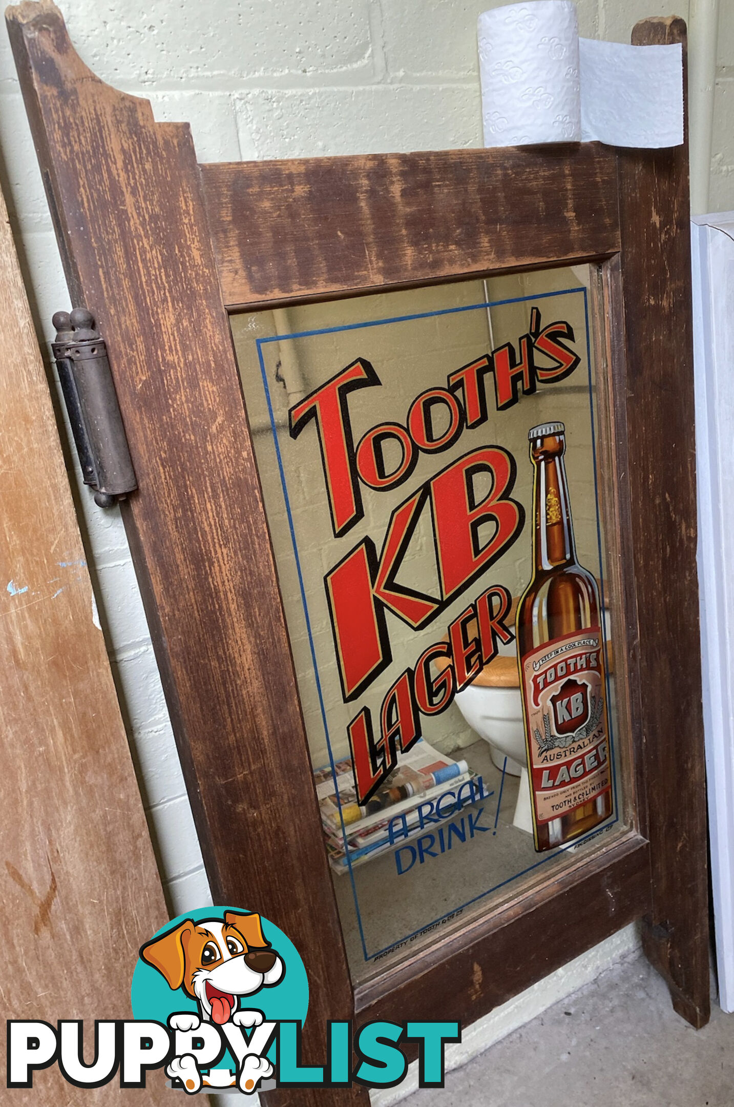 Wanted: TOOTHS KB LAGER MIRRORS AND SIGNS