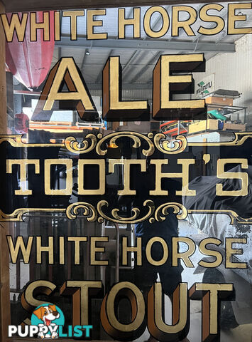 Wanted: TOOTHS KB LAGER MIRRORS AND SIGNS