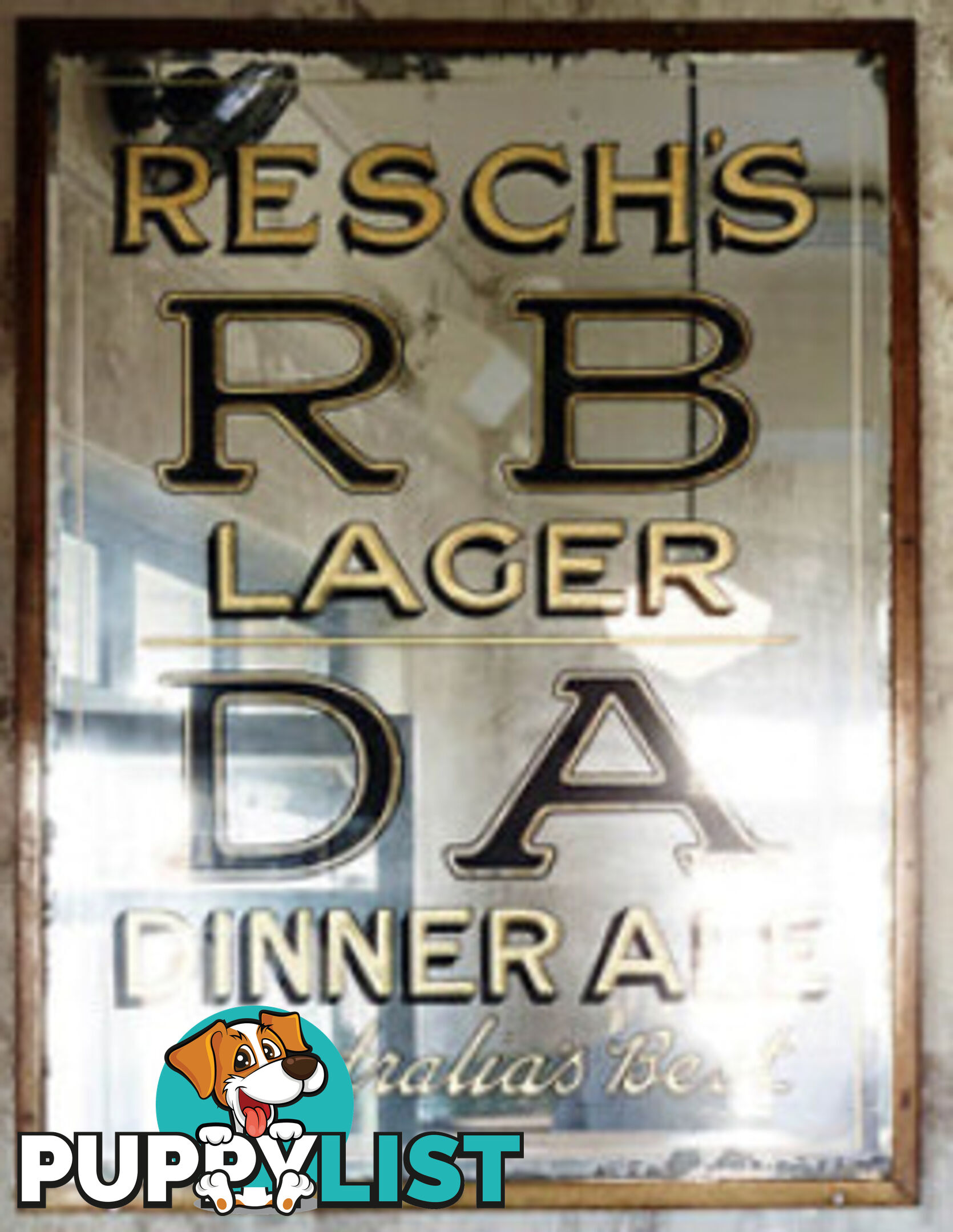 Wanted: TOOTHS XXX ALE &amp; RESCHS BEER MIRRORS WANTED TO BUY