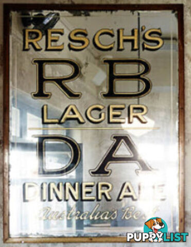 Wanted: TOOTHS XXX ALE &amp; RESCHS BEER MIRRORS WANTED TO BUY