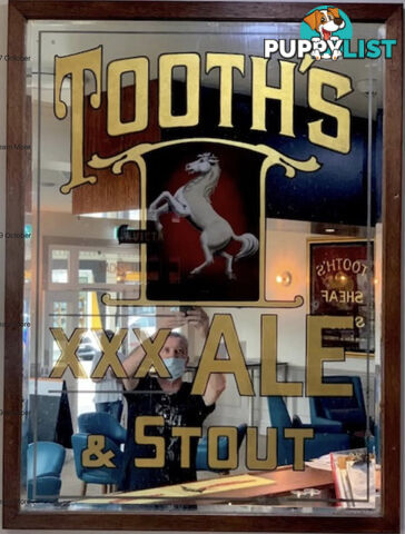 Wanted: TOOTHS XXX ALE &amp; RESCHS BEER MIRRORS WANTED TO BUY