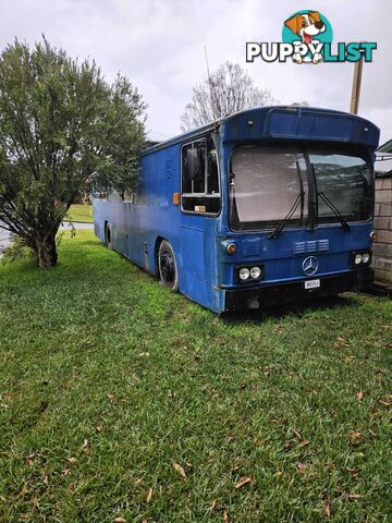 Bus converted to motorhome