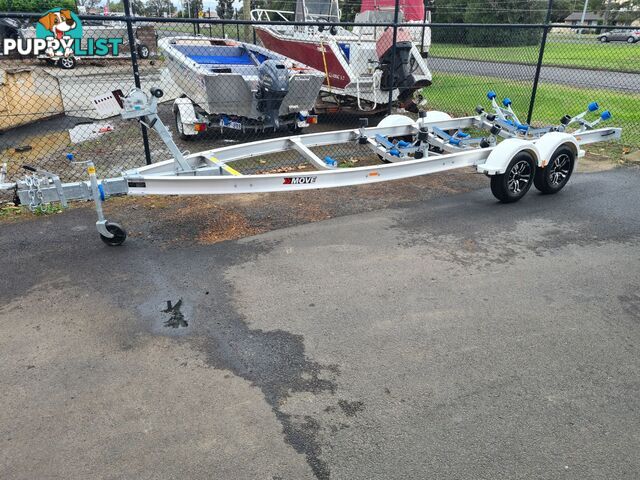 2050 ALLOY MOVE BOAT TRAILER TO SUITE 5.9M TO 6.2M BOATS 2T RATED