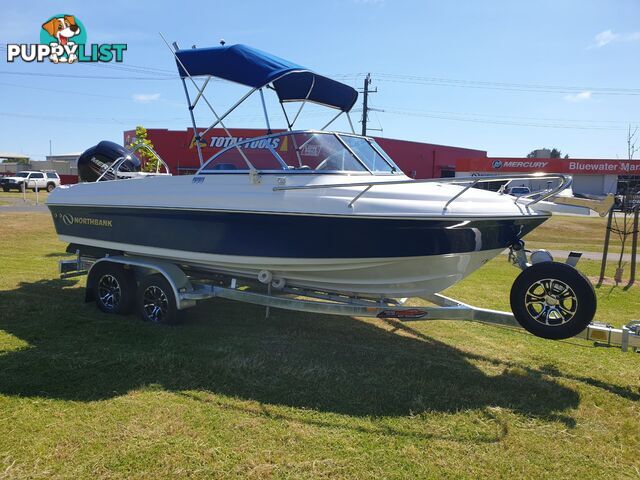 2050 550 RUNABOUT NORTHBANK, 115HP MERCURY 4 STROKE & TRAILER