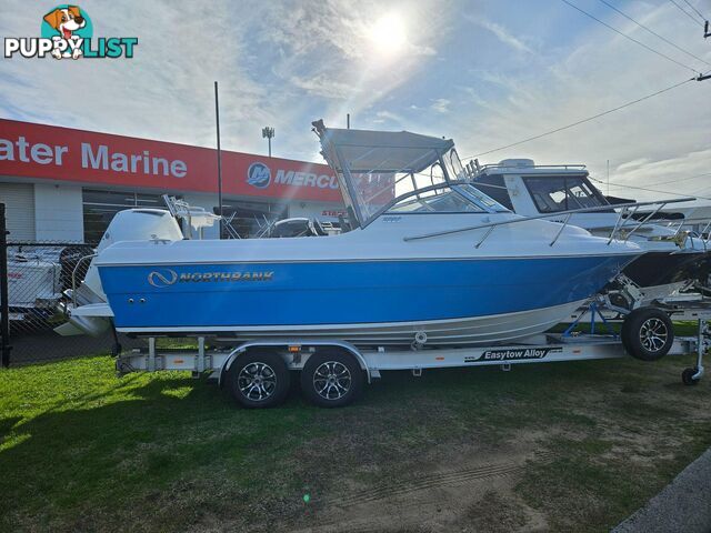 2024 600 CUDDY NORTHBANK WITH 200HP MERCURY FOUR STROKE V6 DTS & EASYTOW ALLOY TRAILER