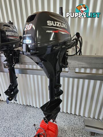 20HP SUZUKI FOUR STROKE WITH ELECTRIC START 2012