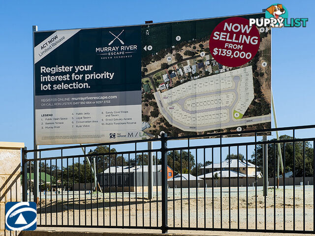 Lot 1016 Murray River Escape SOUTH YUNDERUP WA 6208