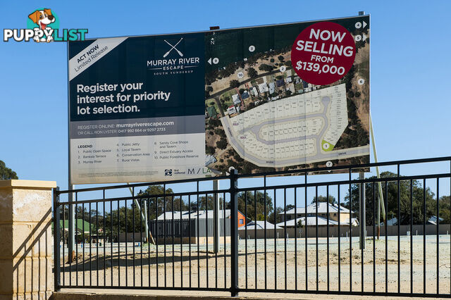 Lot 1028 Murray River Escape SOUTH YUNDERUP WA 6208
