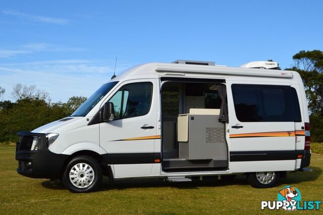 2015 Mercedes Automatic Motorhome with 4 Seat Belts, Shower and Toilet