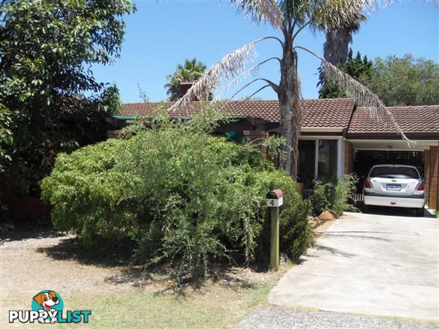 4 Bicheno Way WILLETTON WA 6155