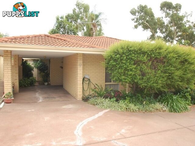 Unit 12/68 Tribute Street East SHELLEY WA 6148