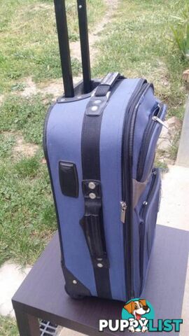 Blue Carry on Luggage