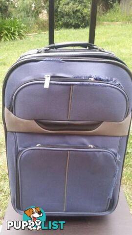 Blue Carry on Luggage