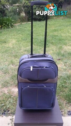 Blue Carry on Luggage