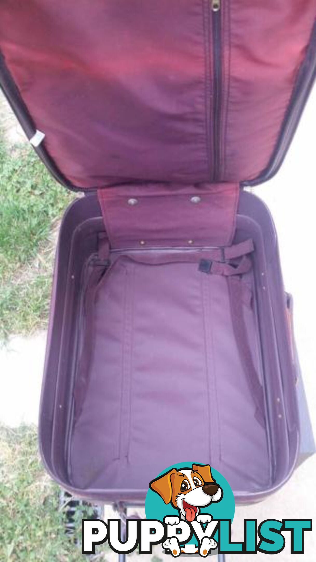 Maroon Carry on Luggage