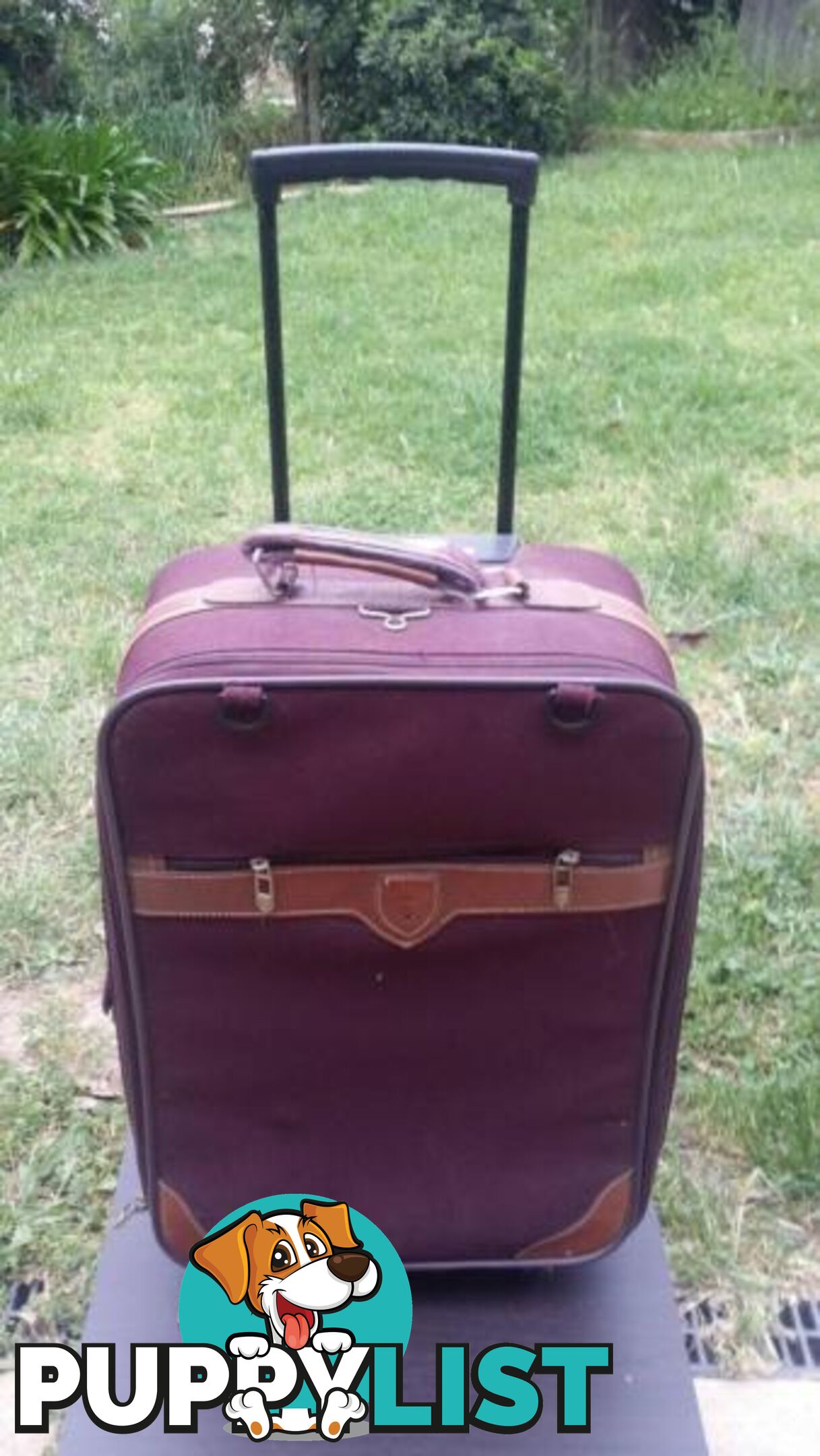 Maroon Carry on Luggage