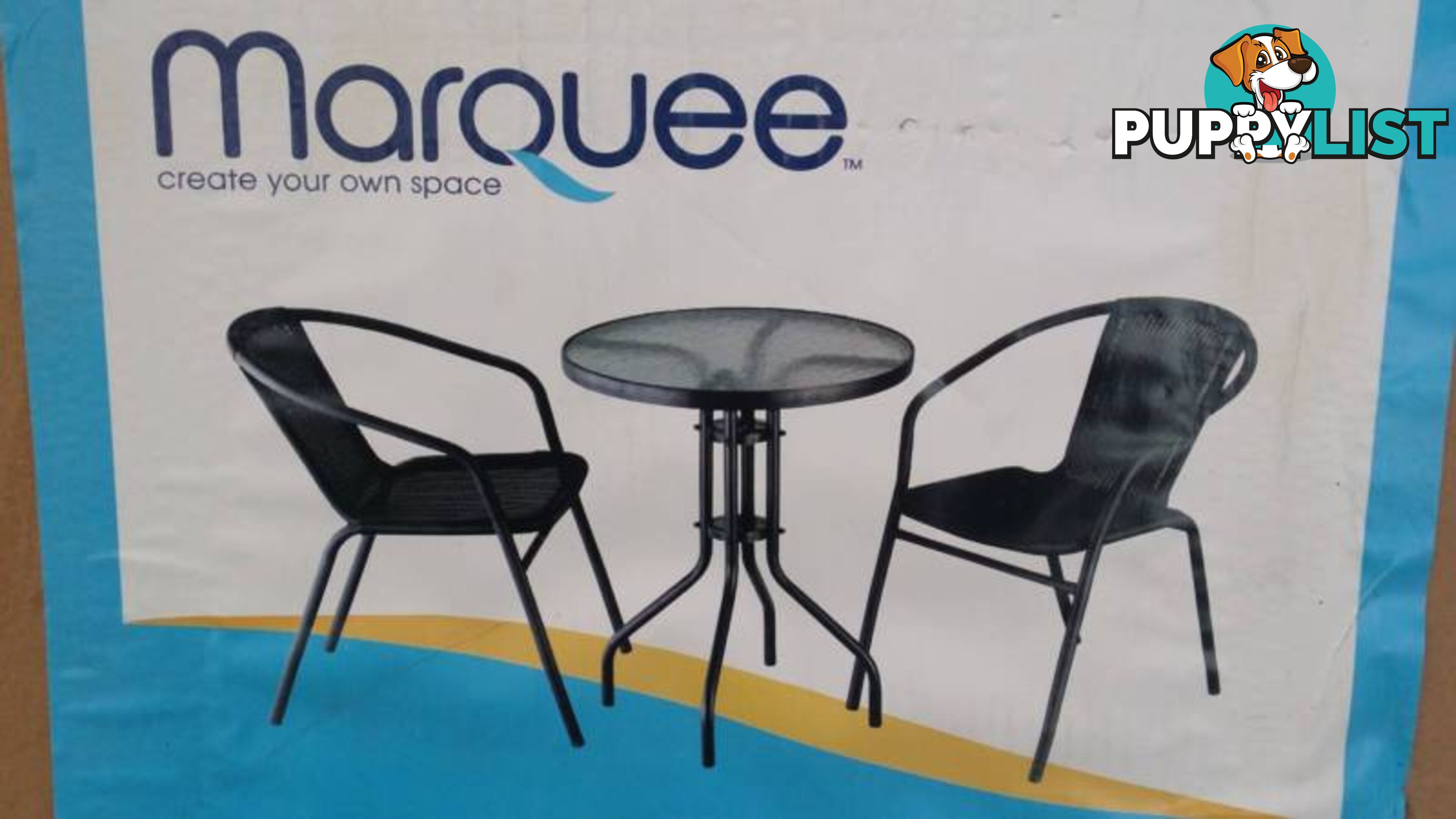 Outdoor Bistro Table only - BRAND NEW - Still in the box!