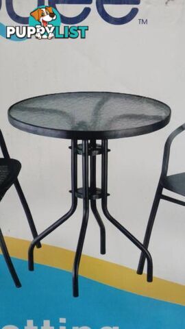 Outdoor Bistro Table only - BRAND NEW - Still in the box!