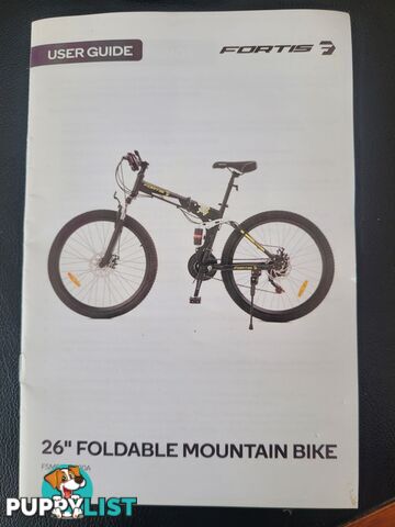 Fortis 26 inch Foldable Mountain bike