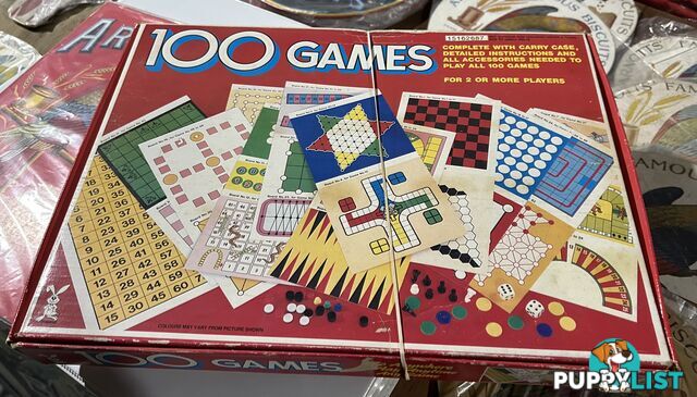 Lots of Vintage Board Games