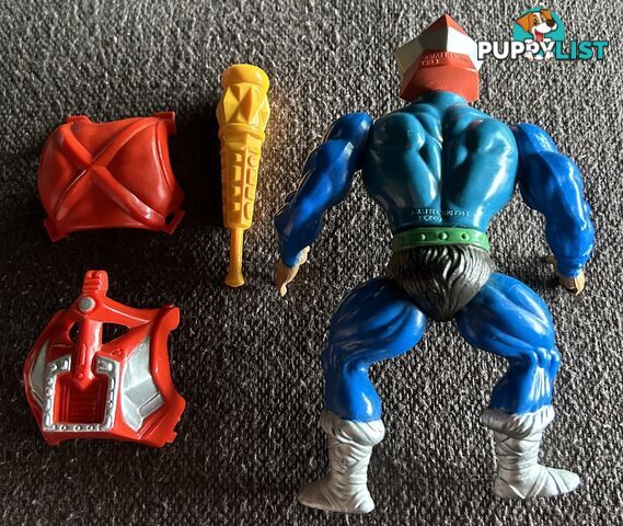 GENUINE VINTAGE MEKANECK ORIGINAL He Man MOTU Action Figure MEXICO 1983 COMPLETE