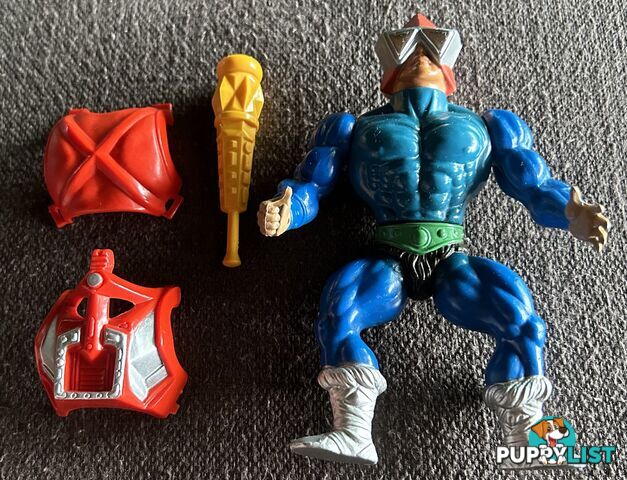 GENUINE VINTAGE MEKANECK ORIGINAL He Man MOTU Action Figure MEXICO 1983 COMPLETE