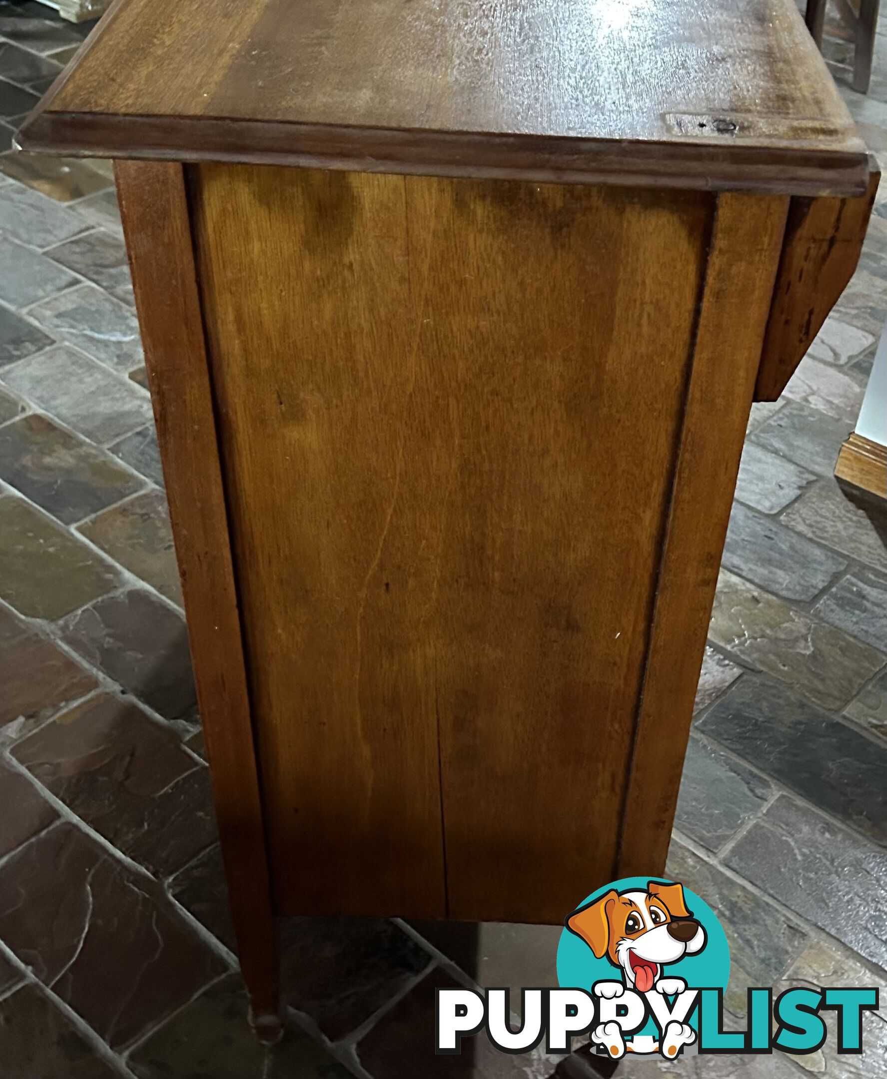 LOVELY VINTAGE 1920’s TIMBER SIDEBOARD with MIRROR