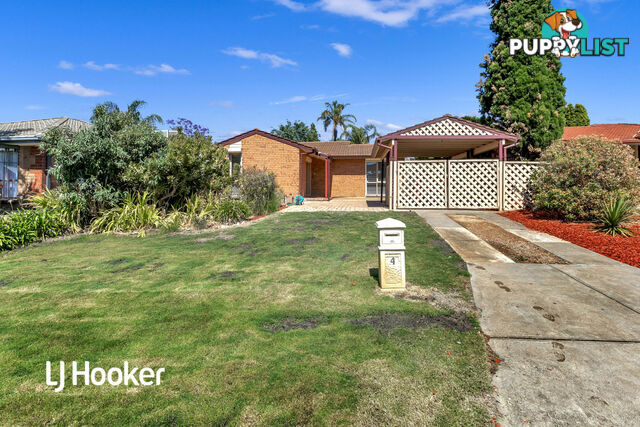 4 Bryant Court GOLDEN GROVE SA 5125