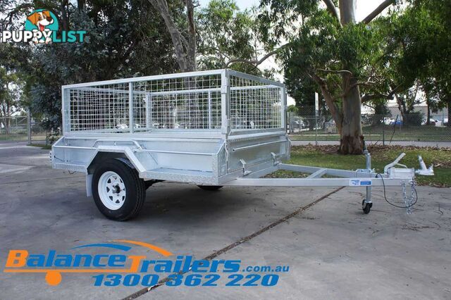 7Ã5 HEAVY DUTY TRAILER WITH BRAKE ATM1400KG