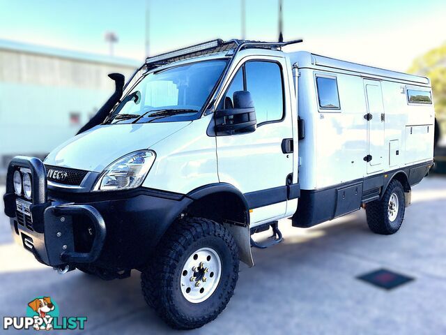 EXP440 PRELOVED 4WD EXPEDITION EARTHCRUISER, EURO 5, 2016 IVECO DAILY, TWIN BEDS, 44M CAMPER