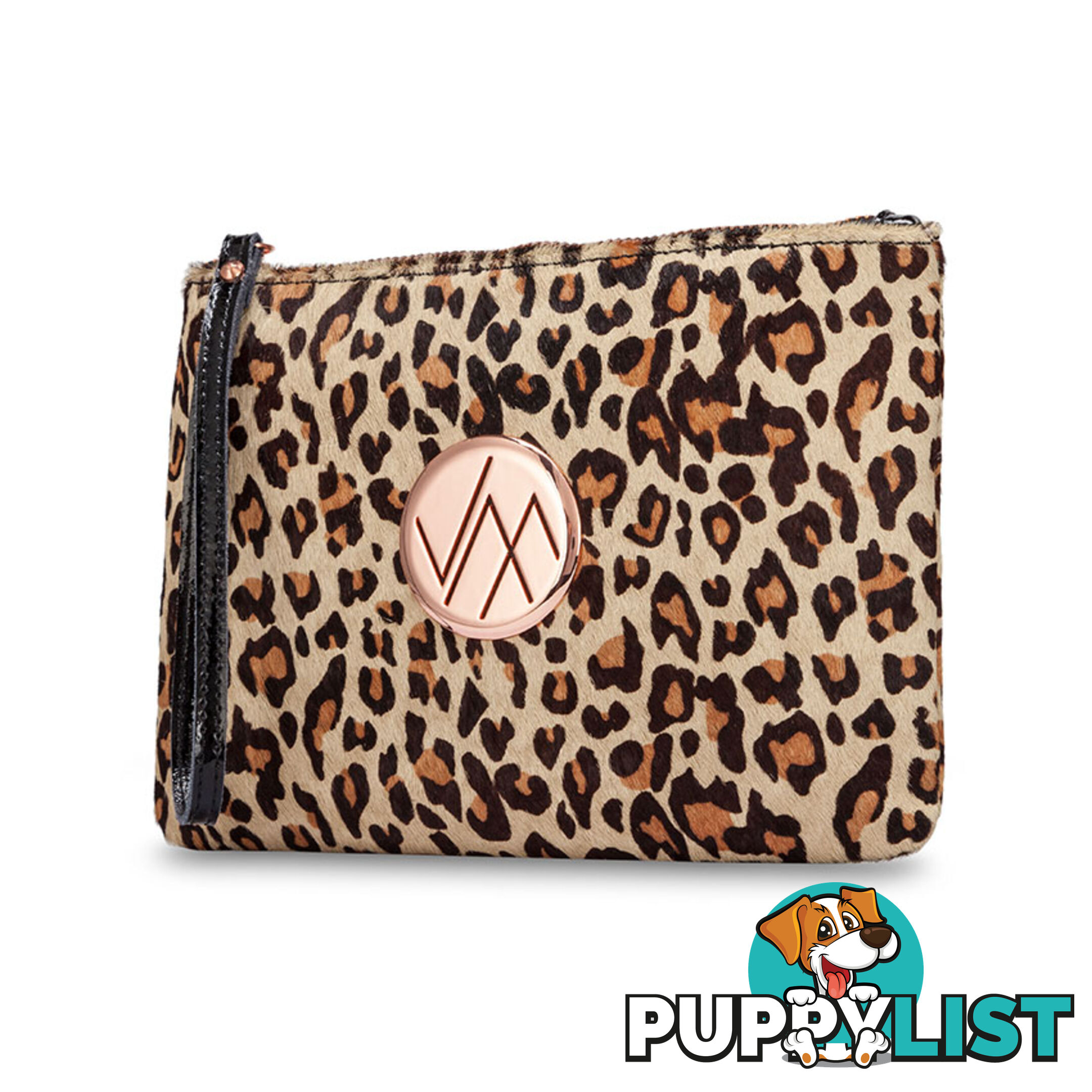 GIA LEOPARD GENUINE LEATHER LADIES CLUTCH