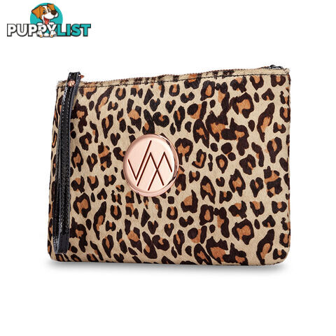 GIA LEOPARD GENUINE LEATHER LADIES CLUTCH